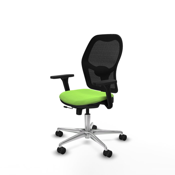 PIQUERAS Y CRESPO Silla de oficina Jorquera con mecanismo Sincro/Traslack Pistacho y Negro PIQUERAS Y CRESPO Silla de oficina Jorquera con mecanismo Sincro/Traslack Pistacho y Negro