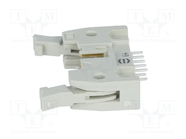 HARTING Conector IDC SEK de 10 pines, recto, THT, gris