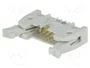 HARTING Conector IDC SEK de 10 pines, recto, THT, gris