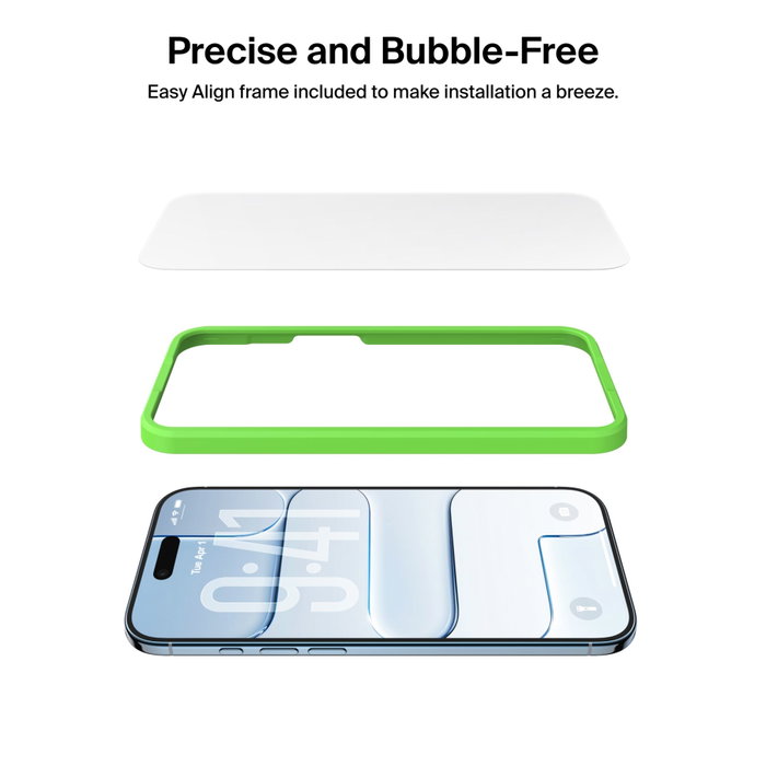 Belkin Protector de Pantalla de Cristal Templado para iPhone Air (2 unidades) Belkin Protector de Pantalla de Cristal Templado para iPhone Air (2 unidades)