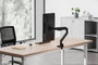 Neomounts DS70-250BL1 Brazo de monitor de 17-35 pulgadas, resorte de gas, Negro