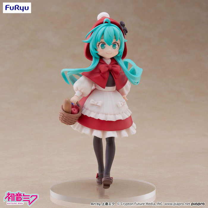 Furyu Hatsune Miku Estatua Desktop Fairy Little Red Riding Hood Ver.