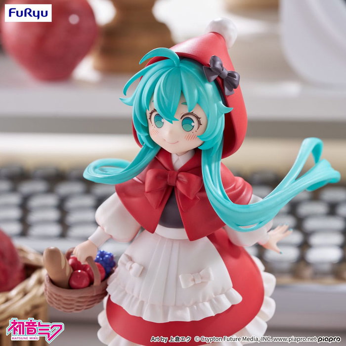 Furyu Hatsune Miku Estatua Desktop Fairy Little Red Riding Hood Ver.