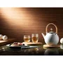 BODUM BOD0699965419479 Tetera Douro de Porcelana con Filtro de Acero Inoxidable, 1.5 Litros
