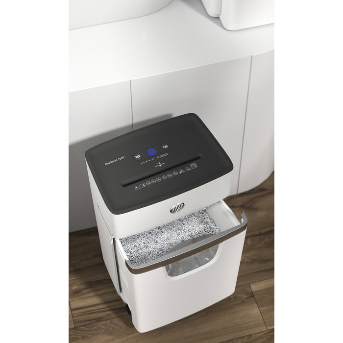 HP OneShred 10MC Microcorte Nivel de Seguridad P-5 Blanco HP OneShred 10MC Microcorte Nivel de Seguridad P-5 Blanco