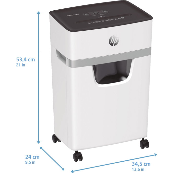 HP OneShred 10MC Microcorte Nivel de Seguridad P-5 Blanco HP OneShred 10MC Microcorte Nivel de Seguridad P-5 Blanco
