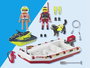 Playmobil Action Bote de bomberos con moto acuática y accesorios