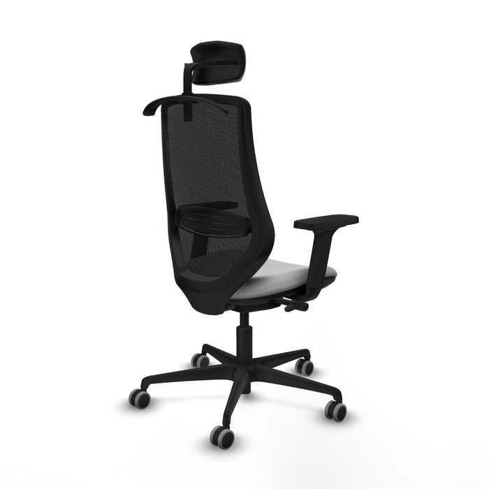 PIQUERAS Y CRESPO Silla de oficina Mardos Gris claro/Negro PIQUERAS Y CRESPO Silla de oficina Mardos Gris claro/Negro