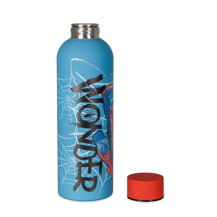 KIDS LICENSING Botella de Acero Inoxidable Spiderman Marvel 800ml