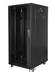 Lanberg FF01-6827-12BL Armario Rack 27U 600x800 Negro
