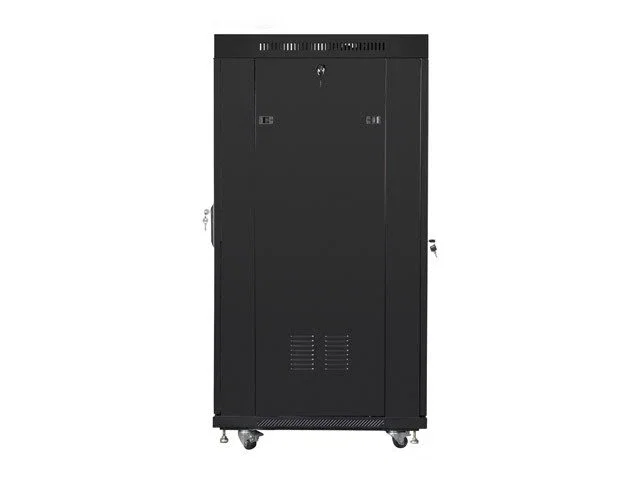 Lanberg FF01-6827-12BL Armario Rack 27U 600x800 Negro