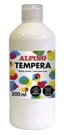 Tempera Alpino Liquida 500 Ml (Botella) Blanco