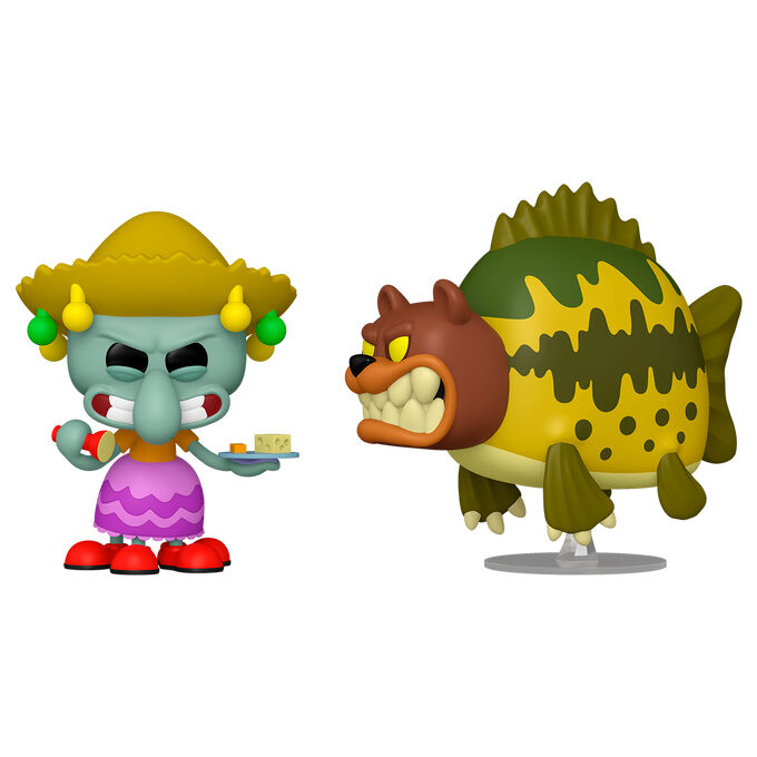 Funko Pack de 2 Figuras POP! Animation Bob Esponja: Squidward & Sea Bear Funko Pack de 2 Figuras POP! Animation Bob Esponja: Squidward & Sea Bear