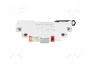 ABB Interruptor de botón rojo con LED, 16A, 250VAC