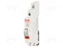 ABB Interruptor de botón rojo con LED, 16A, 250VAC