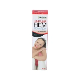 DERBOS Linfabir Pomada 30ml para cuidado de piel sensible con Caléndula y Hamamelis