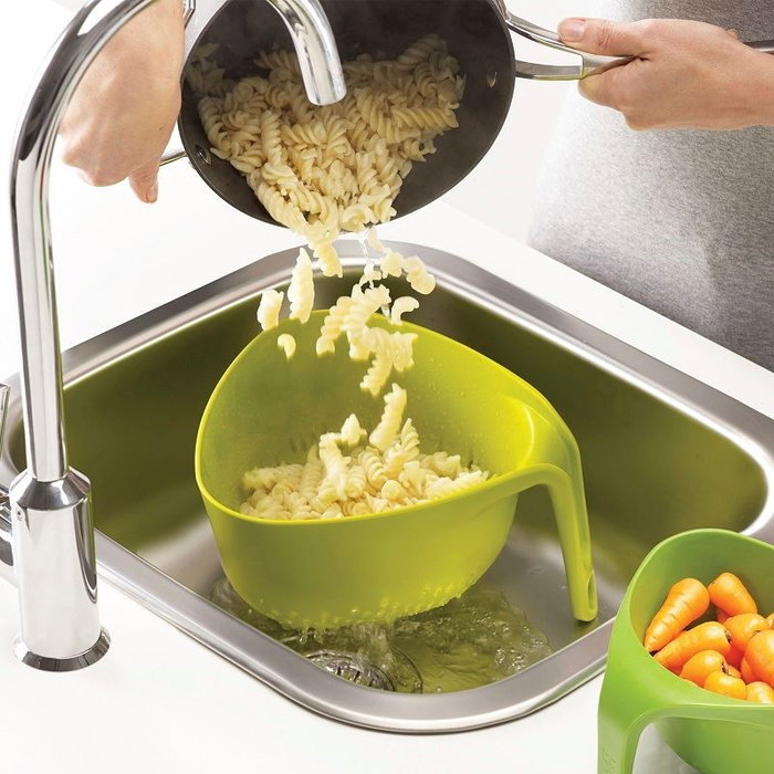 Joseph Joseph Nest Coladores Gris, 2 piezas