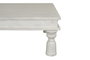 DKD Home Decor Mesa de Centro de Madera Decapé Blanco 170x102x47