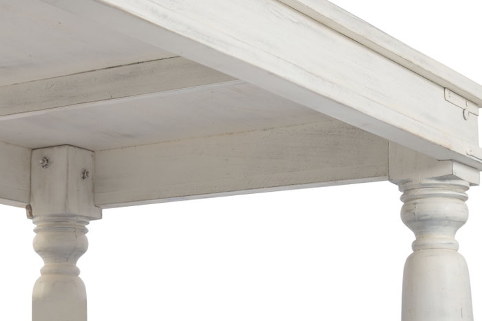 DKD Home Decor Mesa de Centro de Madera Decapé Blanco 170x102x47 DKD Home Decor Mesa de Centro de Madera Decapé Blanco 170x102x47