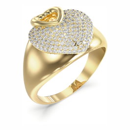 Guess Anillo JUBR05215JWYG54 Dorado