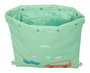 Bolsa Mochila con Cuerdas Safta Coches Verde 26 x 34 x 1 cm