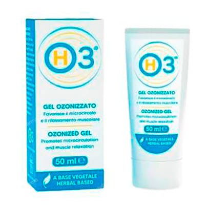 H3 Gel Ozonizado Tratamiento Del Dolor Tubo 50Ml