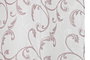 Cortina Alpino DKD Home Decor Barroco Rojo Blanco 270 x 140 cm (2 Unidades)