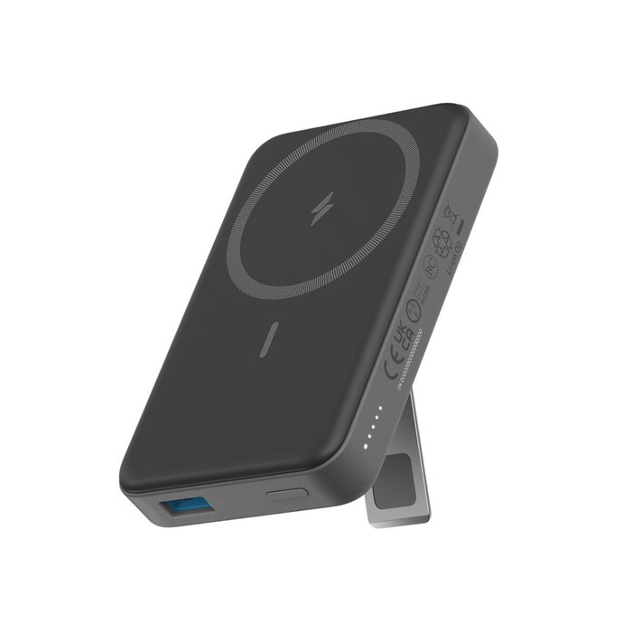 Anker 633 MagGo Power Bank de 10.000 mAh, Carga Inalámbrica 15 W, Negro