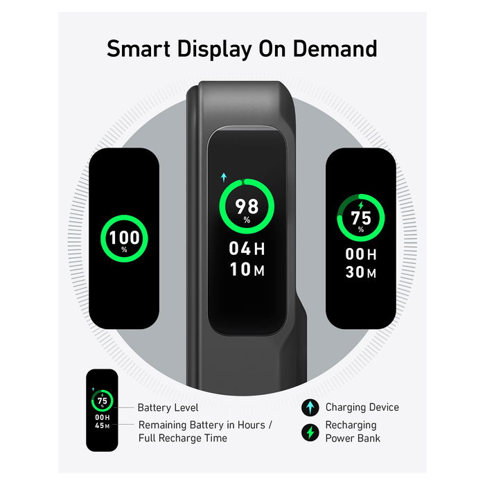 Anker 633 MagGo Power Bank Inalámbrico Magnético 10000 mAh 15W Negro