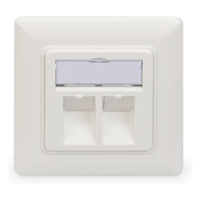 Digitus Keystone Dose 2 Puertos Blanco