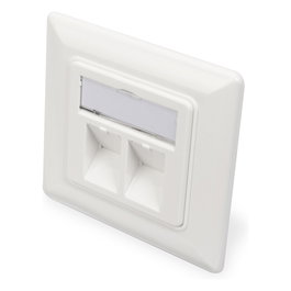 Digitus Keystone Dose 2 Puertos Blanco