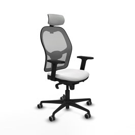 PIQUERAS Y CRESPO Silla de oficina Jorquera Blanco y Gris
