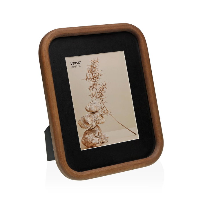 Versa Portafoto De Madera Clay 20x25 cm (2 Unidades) Versa Portafoto De Madera Clay 20x25 cm (2 Unidades)