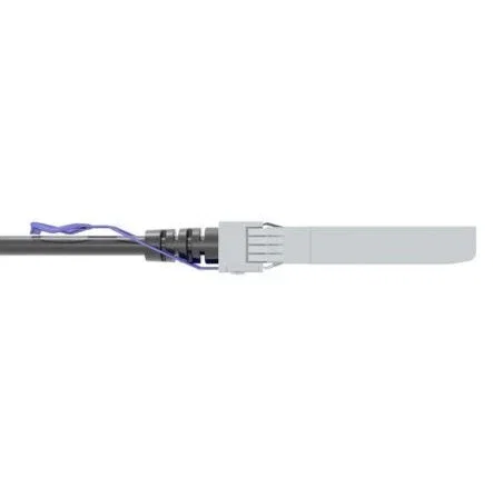 Panduit PSF1PZA2MBL Cable de Fibra Óptica SFP+ InfiniBand 2 m Macho/Macho Negro