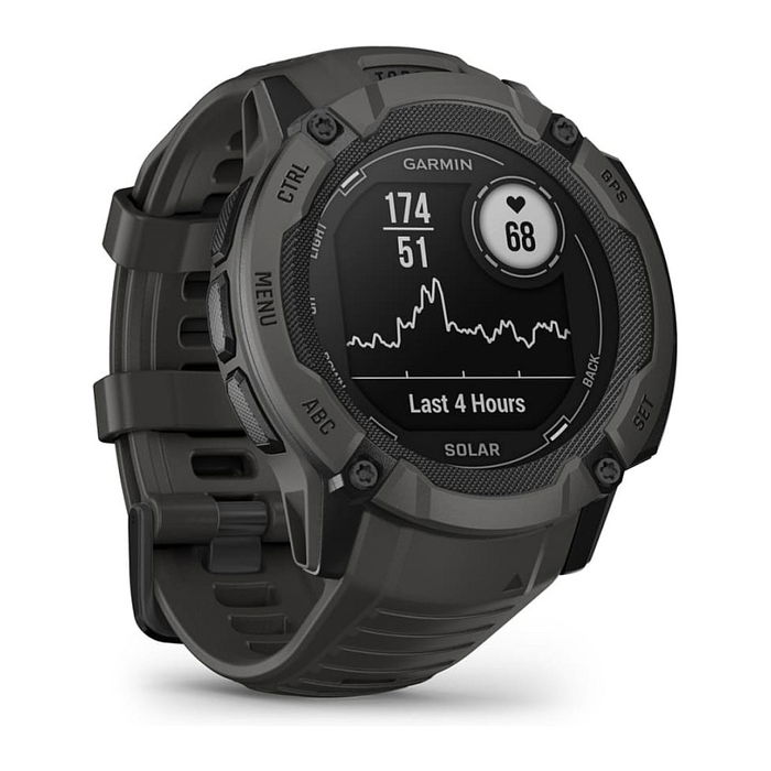 Garmin Instinct 2x Solar Reloj Inteligente GPS con Carga Solar Schwarz 148 caracteres