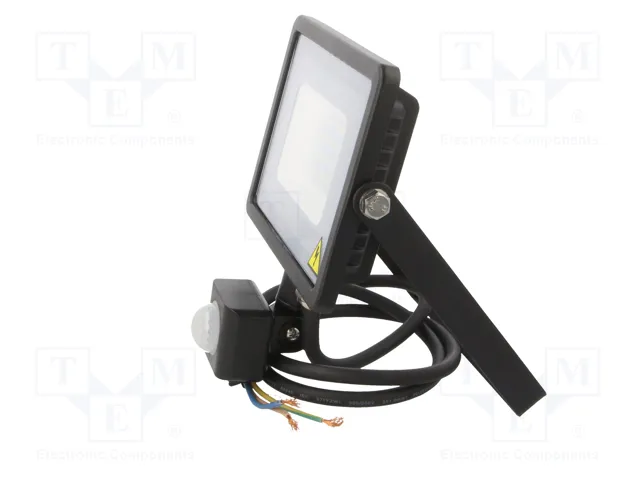 V-TAC Foco LED 20W con Sensor de Movimiento Blanco Frío