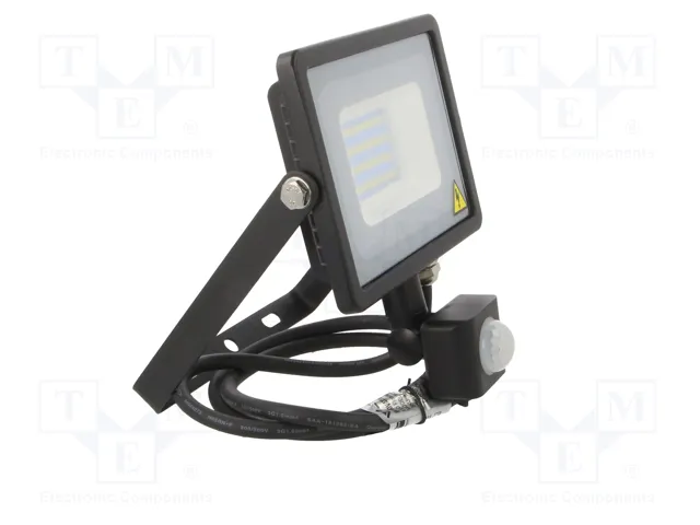 V-TAC Foco LED 20W con Sensor de Movimiento Blanco Frío