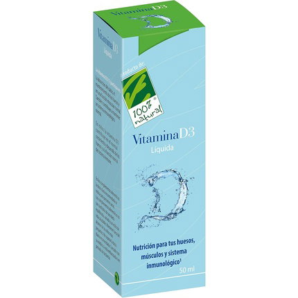 CIEN POR CIEN NATURAL Vitamina D3 líquida 50ml