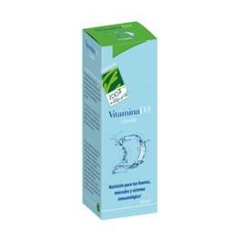 100% Natural Vitamina D3 Líquida 50 ml - Suplemento Natural para Huesos y Sistema Inmunológico
