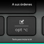 Logitech Signature Slim Solar+ K980 Teclado Solar Inalámbrico Bluetooth Grafito Español
