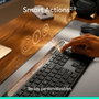 Logitech Signature Slim Solar+ K980 Teclado Solar Inalámbrico Bluetooth Grafito Español