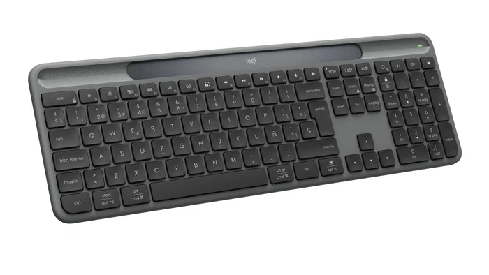 Logitech Signature Slim Solar+ K980 Teclado Solar Inalámbrico Bluetooth Grafito Español