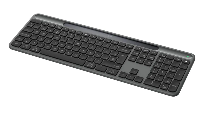 Logitech Signature Slim Solar+ K980 Teclado Solar Inalámbrico Bluetooth Grafito Español