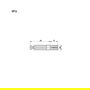 HERRAJES ALK Tirante Excéntrica Expansible D8 Zincado I34 Zamak y Plástico Acabado Zincado-Azul para Muebles