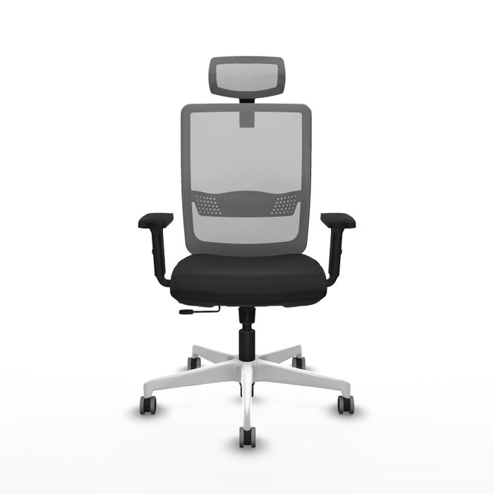 PIQUERAS Y CRESPO Silla de oficina Haches con mecanismo Sincro/Traslack Negro y Gris PIQUERAS Y CRESPO Silla de oficina Haches con mecanismo Sincro/Traslack Negro y Gris