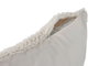 DKD Home Decor Cojin Rabit fur april 24 b Crudo 45 x 45 x 8 cm (2 Unidades)