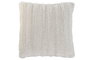 DKD Home Decor Cojin Rabit fur april 24 b Crudo 45 x 45 x 8 cm (2 Unidades)