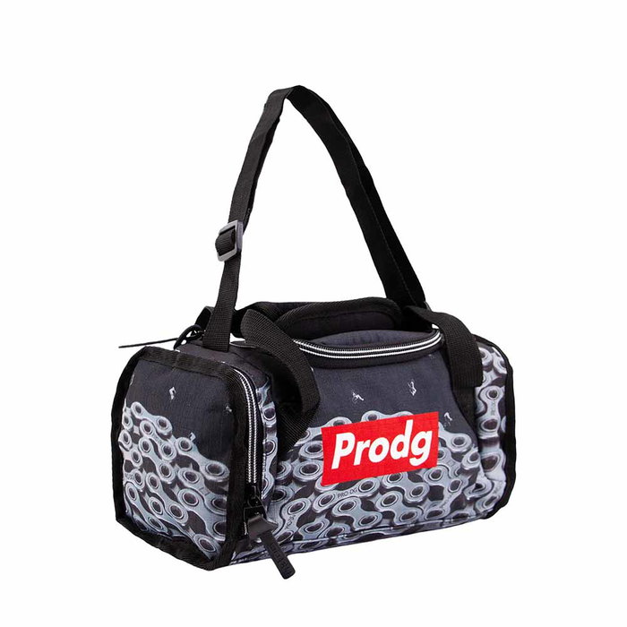 Pro-Dg Bolsa Portalimentos con Forro Térmico, Asas y Correa al Hombro, Negro