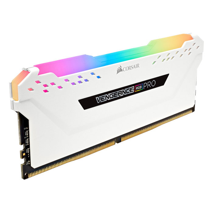 Corsair CMW32GX4M2A2666C16W Kit Memoria Vengeance RGB Pro DDR4 32GB (2x16GB) 2666MHz CL16 DIMM con disipador térmico Corsair CMW32GX4M2A2666C16W Kit Memoria Vengeance RGB Pro DDR4 32GB (2x16GB) 2666MHz CL16 DIMM con disipador térmico