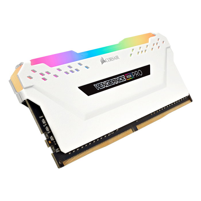 Corsair CMW32GX4M2A2666C16W Kit Memoria Vengeance RGB Pro DDR4 32GB (2x16GB) 2666MHz CL16 DIMM con disipador térmico Corsair CMW32GX4M2A2666C16W Kit Memoria Vengeance RGB Pro DDR4 32GB (2x16GB) 2666MHz CL16 DIMM con disipador térmico